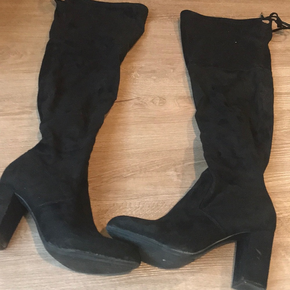 Knee high boots